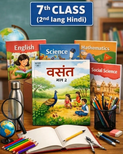7th Class Books Kit (2nd Lang Hindi)